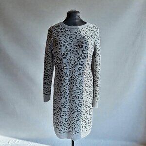 Liz Claiborne Animal Print sweater dress
